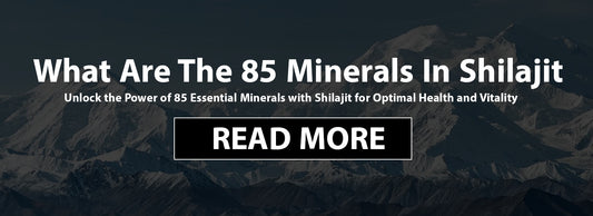 what are the 85 minerals in shilajit