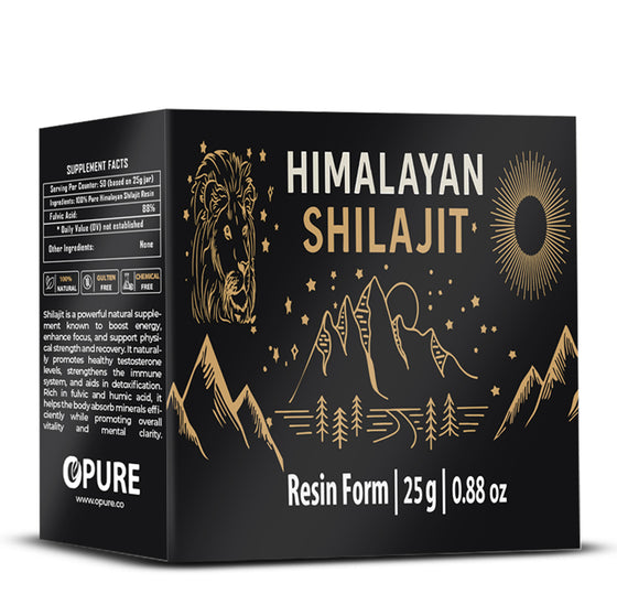 Pure Himalayan Shilajit Resin Free Spoon!