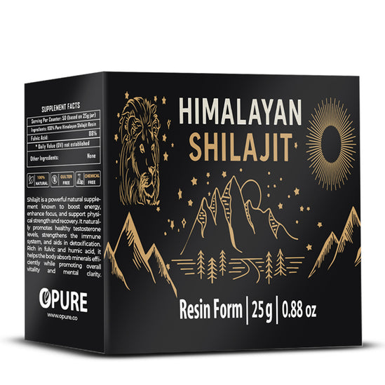 Pure Himalayan Shilajit Resin Free Spoon!