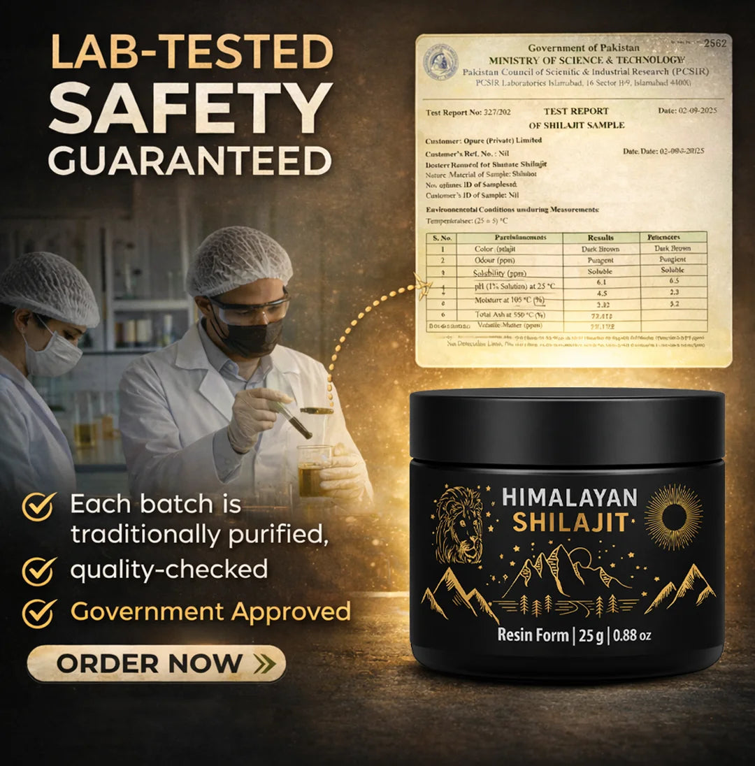 Pure Himalayan Shilajit Resin In The World