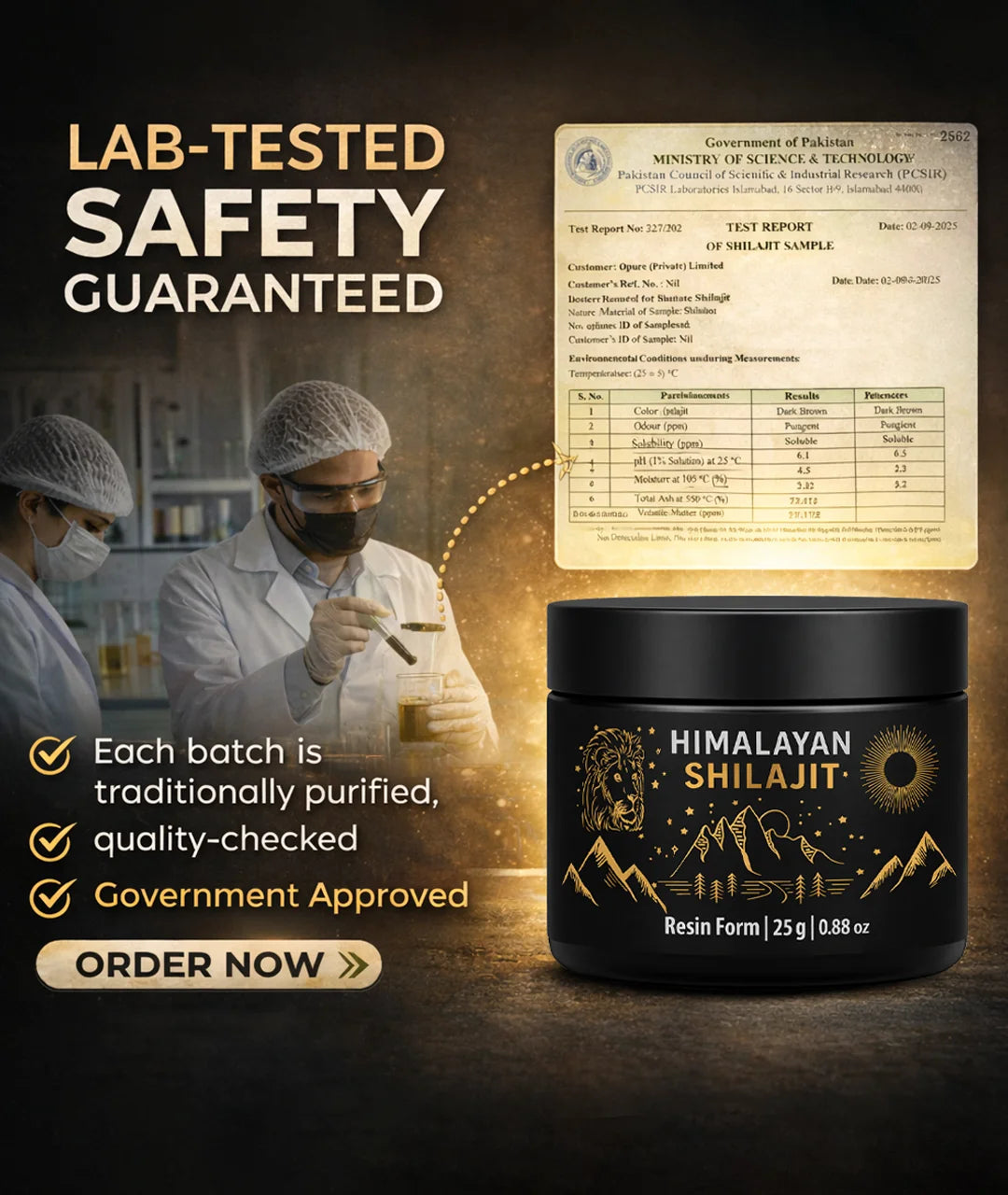 Lab Tested shilajit